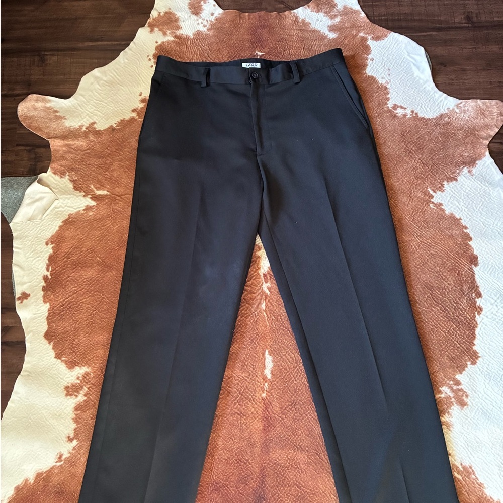 Haggar Men's Charcoal Dress Pants